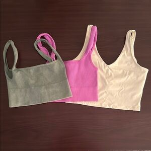🌷 NWOT 3 Pack: Sport Bras